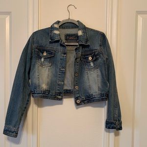 Long sleeve jean jacket